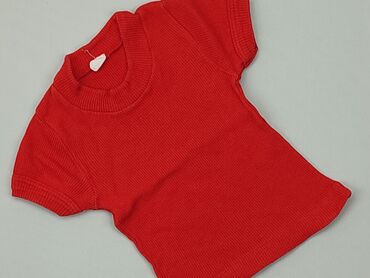 sweterek z koronkowymi rekawami: Sweter, 0-3 m, stan - Dobry