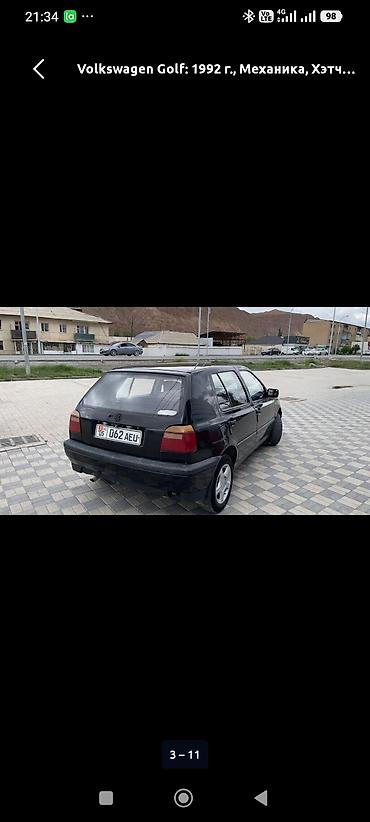 golf b4: Volkswagen Golf: 1992 г., Механика, Хэтчбэк — 2