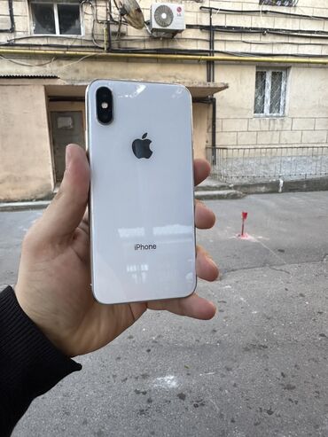 iphone x işlenmiş qiymeti: IPhone X, 64 GB, Ağ