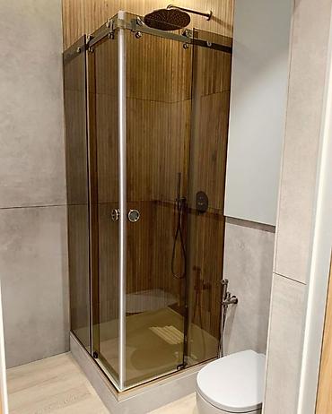 Душевые перегородки и ограждения: Душевые кабины душевая перегородка стеклянные перегородки для душа at lalafo.kg — 6 Душевые перегородки и ограждения: Душевые кабины душевая перегородка стеклянные перегородки для душа — 6