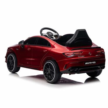 Dečiji električni automobili: Auto na akumulator Mercedes CLA 45 AMG LICENCIRANI KOZNO SEDISTE MEKE — 5