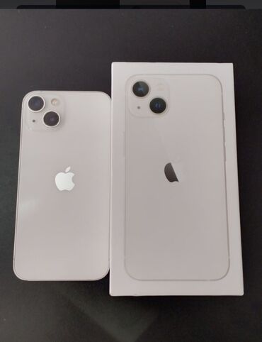 iphone şəki: IPhone 13, 128 GB, Ağ, Face ID