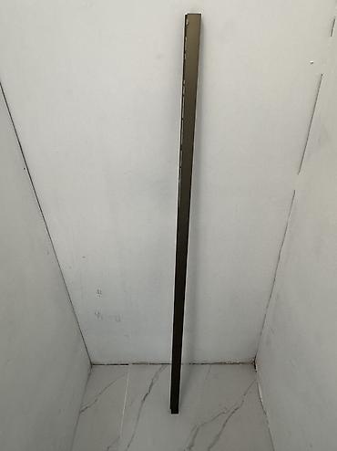 Arakəsmə qapılar: Şüşə qapı və alüminium çərçivə dəsti - Material: möhkəm temperli mat — 6