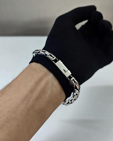 Браслеты: Браслет, Проба 585, Мужские, Новый, Ручная работа — 11