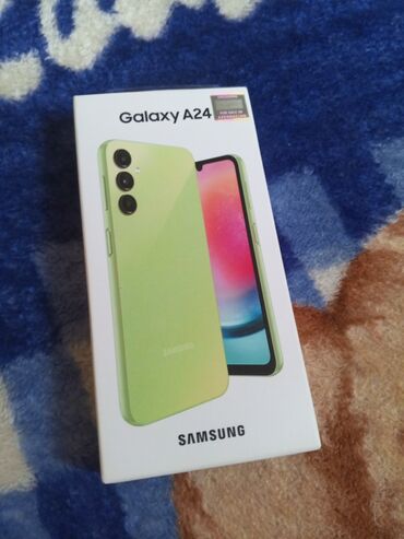 telfonlar samsunq: Samsung Galaxy A24 4G, 128 GB, rəng - Yaşıl, Sensor