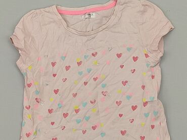 satynowa koszulka z koronką: Koszulka, 8 lat, 122-128 cm, stan - Zadowalający