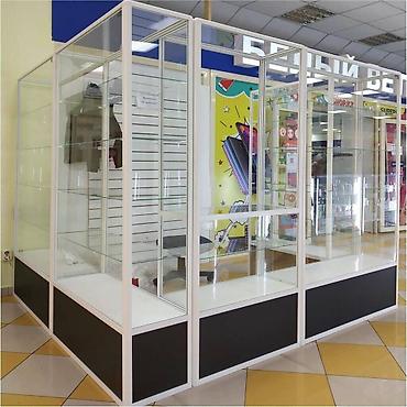 Витрины: Прилавок торговый из профиля и стекла, Акция, витрина, для магазина — 5