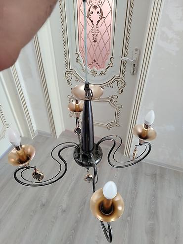 ciraq: Çılçıraq, 5 lampa, Metal — 3