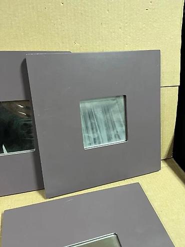 Ogledala: IKEA MALMA zidna ogledala – kvadratni dekorativni paneli - Model — 1