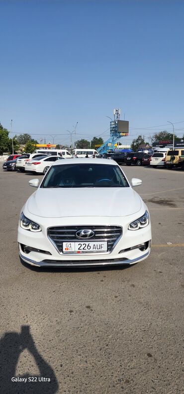 самая дорогая машина в кыргызстане: Hyundai Grandeur: 2017 г., 3 л, Автоматические, Газ, Седан
