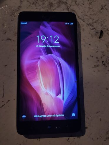 kiçik telefon: Xiaomi Redmi Note 4, 32 GB, rəng - Boz, 
 İki sim kartlı, Sensor, Barmaq izi