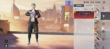 PUBG Mobile hesabı – zəngin inventar və nadir əşyalar - Silah dəri və