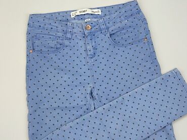 spodnie dziewczęce 158: Spodnie jeansowe, DenimCo, 13 lat, 158, stan - Dobry