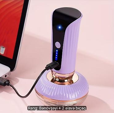 yun darağı: Paltar Tükgötürən – USB ilə şarj olunan, ehtiyat bıçaqlı Məhsul — 9