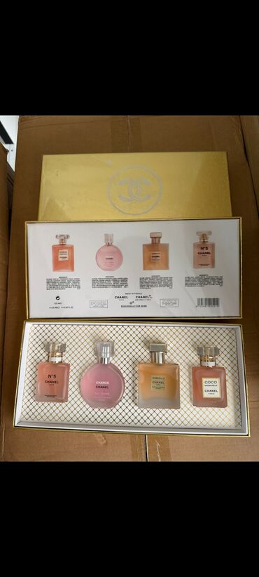 Ətriyyat: Victoria’s Secret Bombshell və Chanel mini ətir dəstləri.kompanya — 3