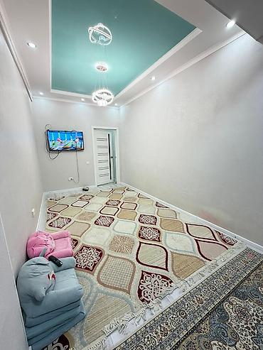 2 8: 3 комнаты, 84 м², Кок-Жар мкр 8 этаж, Свежий ремонт — 3