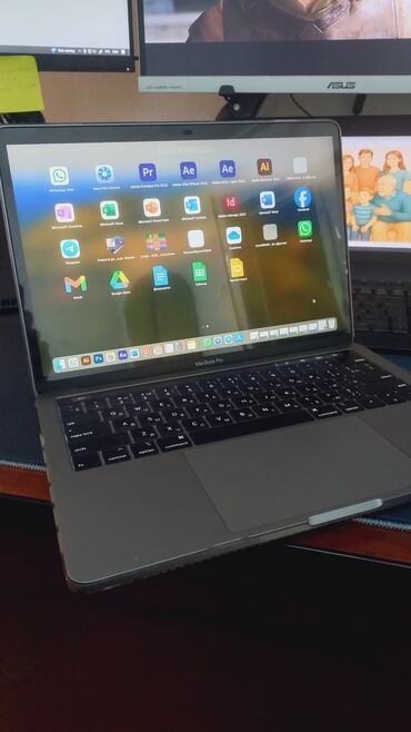 macbook pro бу: Ноутбук, Apple, 16 ГБ ОЭТ, Intel Core i7, 13.3 ", Колдонулган, Жумуш, окуу үчүн, эс тутум SSD