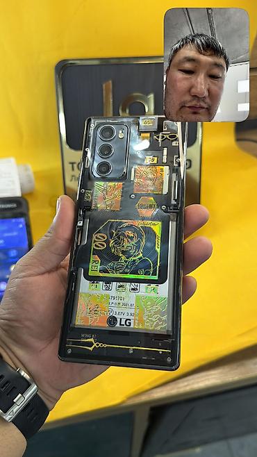 nokia 2: LG Wing 5G, Б/у, 128 ГБ, 1 SIM, 2 SIM — 8