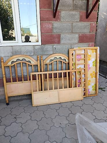 bunk bed: Детская кроватка из натурального дерева (разборная) - Комплектация — 2