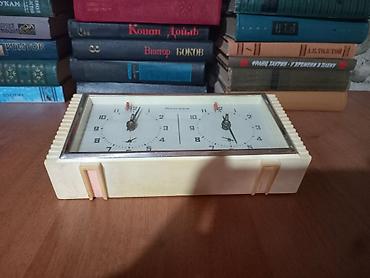 Əntiq əşyalar: Satranç saatı – “Yantar” (mexaniki, ikili) - İkili analoq göstərici — 5