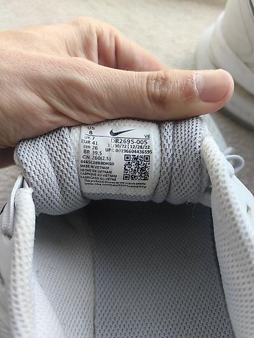 ник: Мужские кроссовки, 41, Nike, Б/у, цвет - Белый, Самовывоз — 3