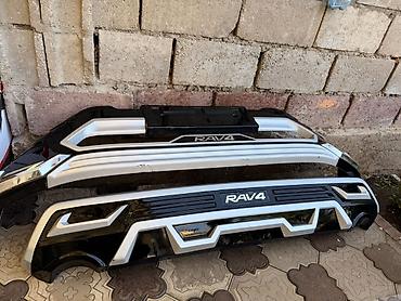 рав 4 бампер: Накладки/защита бамперов для Toyota RAV4 - Комплект декоративных — 2