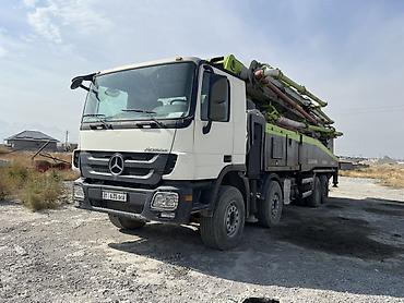 гидрав: Бетононасос, Mercedes-Benz, 2018 г., более 60 м — 2