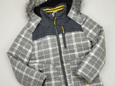 gruba koszula w kratę: Winter jacket, F&F, 12 years, 146-152 cm, condition - Good