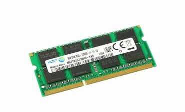 ddr3 8gb ram: Operativ yaddaş (RAM) Samsung, 8 GB, 1600 Mhz, DDR3, Noutbuk üçün, Yeni
