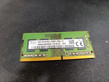 ram ddr3 2gb notebook: DDR4 4GB - Tutum: 4 GB - Arxitektura: 1Rx16 - Nəsil: PC4 (DDR4) - — 1