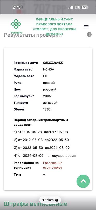 honda fit капот: Honda Fit: 2005 г., 1.3 л, Вариатор, Бензин, Хэтчбэк — 10