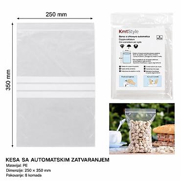 KMT Kese sa zatvaračem 5403808 Praktične PE kese sa automatskim