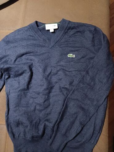 Džemperi: Lacoste muški džemper –moze i zenski Classic Fit - Model: V-izrez — 12