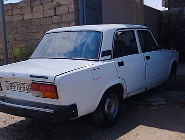 lalafo vaz 2107: VAZ 2107 sedan – ağ rəng, 4 qapı, arxa ötürücülü klassik model. - — 2