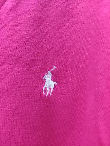 ralf lauren: Женский джемпер Ralph Lauren, насыщенно‑розовый. - V‑образный вырез — 2