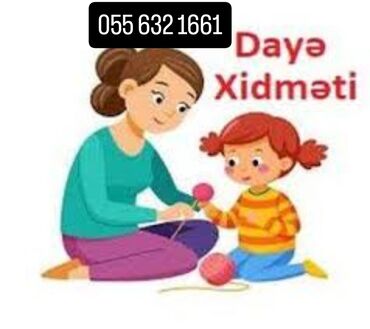 Yaş 60 ama qivrag və xoş xasiyyət qadın dayə ola bilər səhərdən axşama