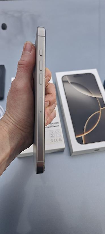 Apple iPhone: IPhone 16 Pro Max, Б/у, 512 ГБ, Natural Titanium, Коробка, 94 % — 8