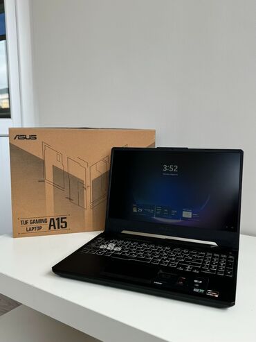 мониторы 27 28 9: Ноутбук, Asus, 16 ГБ ОЭТ, AMD Ryzen 7, 15.6 ", Колдонулган, Жумуш, окуу үчүн, эс тутум SSD