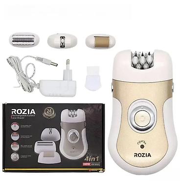 iris: Rozia HB 6006 depilator, epilator, rotirajuća turpija i brijač Rozia — 1