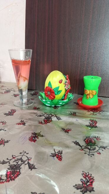 Digər ev dekoru: Dekorativ suvenir dəsti - Müxtəlif materiallardan hazırlanmış 7 ədəd — 1