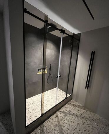 Душевые перегородки и ограждения: Современная душевая перегородка под заказ 🛁 💎 Закалённое безопасное — 15