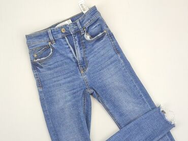 denim a jeans: Stradivarius, 2XS, stan - Dobry