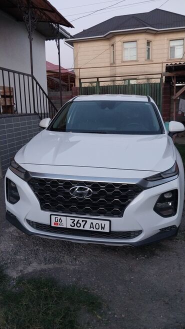 авто с кореи: Hyundai Santa Fe: 2019 г., 2.4 л, Автомат, Бензин, Внедорожник