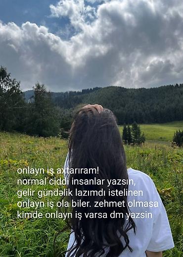 günlük iş elanları bakı: Onlayn iş axtarılır - Ciddi və normal əməkdaşlıq təklif edənlər üçün — 1
