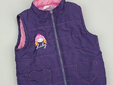 reserved kurtki dziecięce: Vest, 1.5-2 years, 86-92 cm, condition - Good