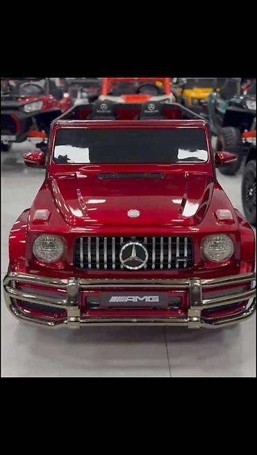 mini mercedes: Uşaq üçün elektrikli minik maşını – Mercedes-Benz G-Class üslubunda — 1