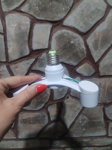 muller gobleni: Adapter/delitelj sijaličnog grla – E27 na 3x E27 - Praktičan — 4