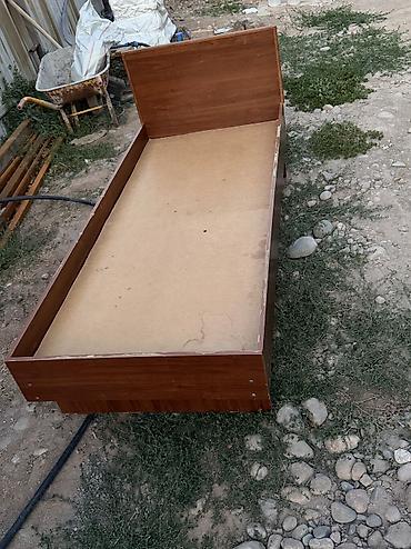 bunk bed: Односпальная кровать, Б/у, С матрасом, длина - 195 см — 2