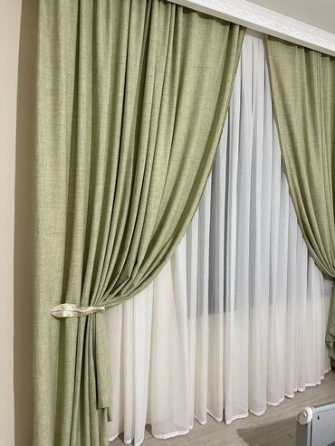 Шторы и занавески: Комплект штор, Изготовление на заказ, Новый, Для зала, Для офиса, Для прихожей at lalafo.kg — 7 Шторы и занавески: Комплект штор, Изготовление на заказ, Новый, Для зала, Для офиса, Для прихожей — 7