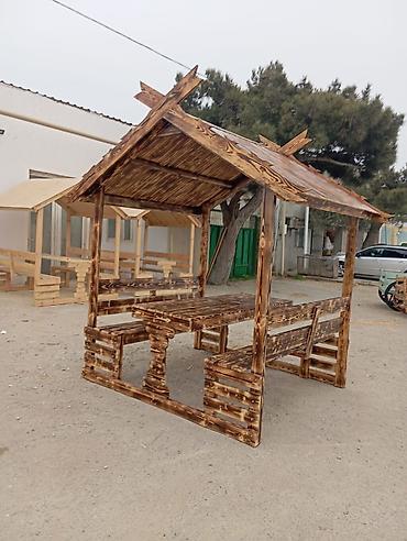 ramazan dekor: Taxta besedka. Besetka taxtadan sifarişlə hazırlayırıq. Söhbətgah — 6